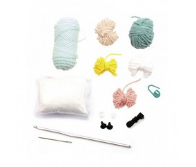 Kit crochet Minigurumi Tori la chauve-souris - Graine Créative