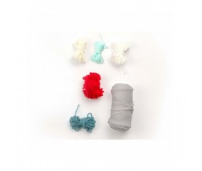 Kit crochet Minigurumi Natto le phoque - Graine Créative