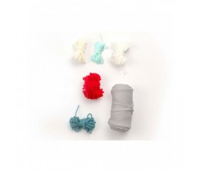 Kit crochet Minigurumi Natto le phoque - Graine Créative
