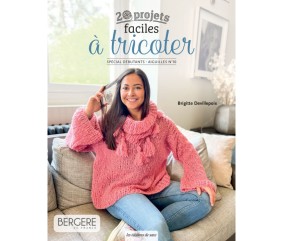 20 projets faciles à tricoter Spécial débutants - aiguilles n° 10 - Edition de Saxe