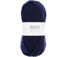 Pelote de laine à tricoter BASIC ACRYLIC CHUNKY - 100GR - Rico Design