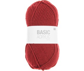 Pelote de laine à tricoter BASIC ACRYLIC CHUNKY - 100GR - Rico Design