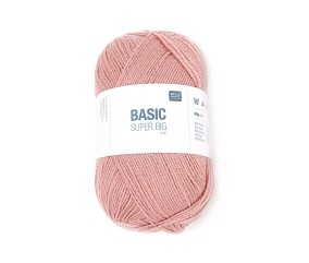 Pelote de Laine à tricoter Basic SUPER BIG ARAN - 400GR - RICO Design