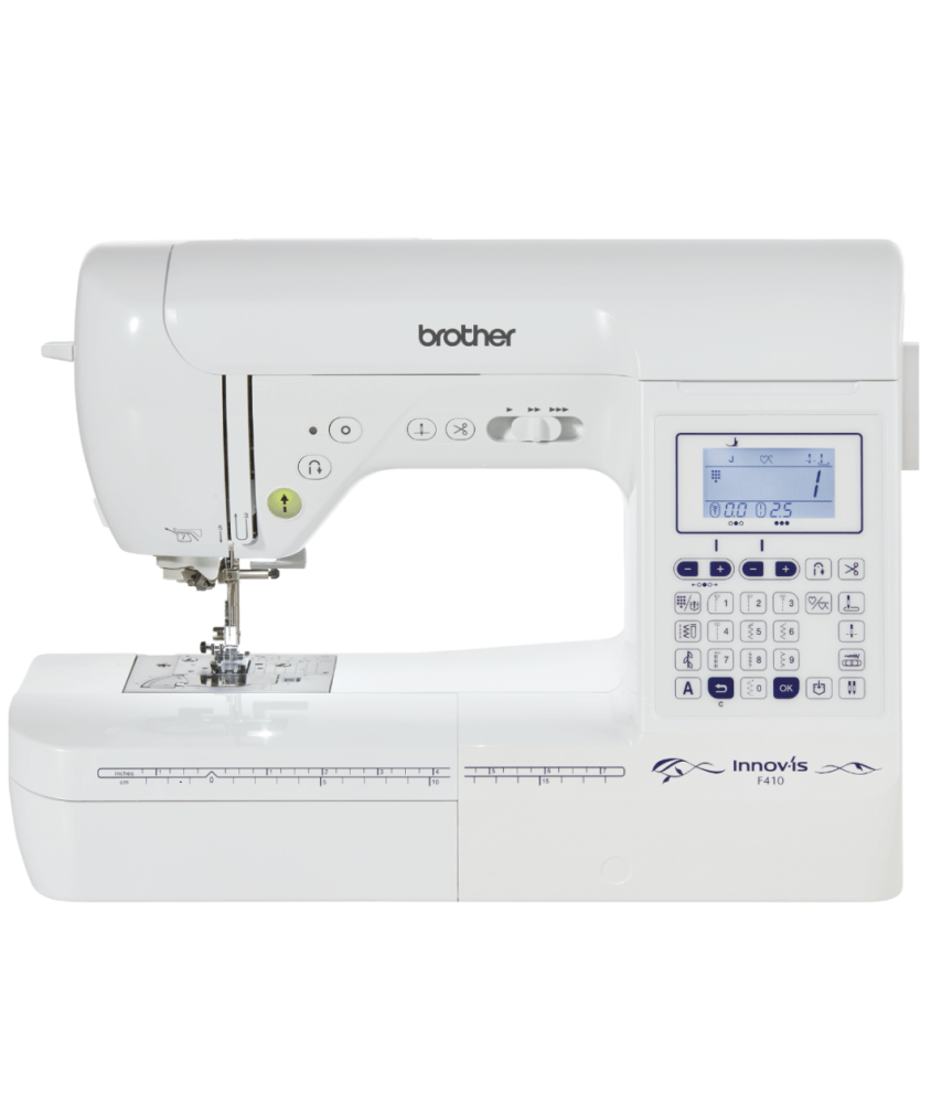 Machine à coudre Innov-is F410 - Brother - Garantie 5 ans - Votre Complice Couture Parfait Machine à coudre Innov-is F410 - Brother - Garantie 5 ans - Votre Complice Couture Parfait
