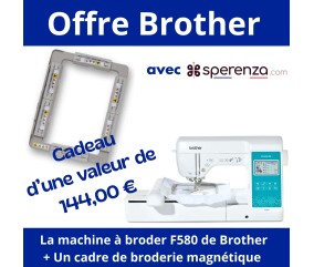 Machine à coudre et à broder Innov-is F580 - Brother - Garantie 5 ans 6 AFFAIRE exceptionnelle en promo promotion solde sperenza