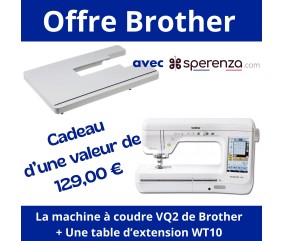 Machine à coudre Innov'is VQ2 Brother Sperenza offre affaire promo promotion solde cadeau