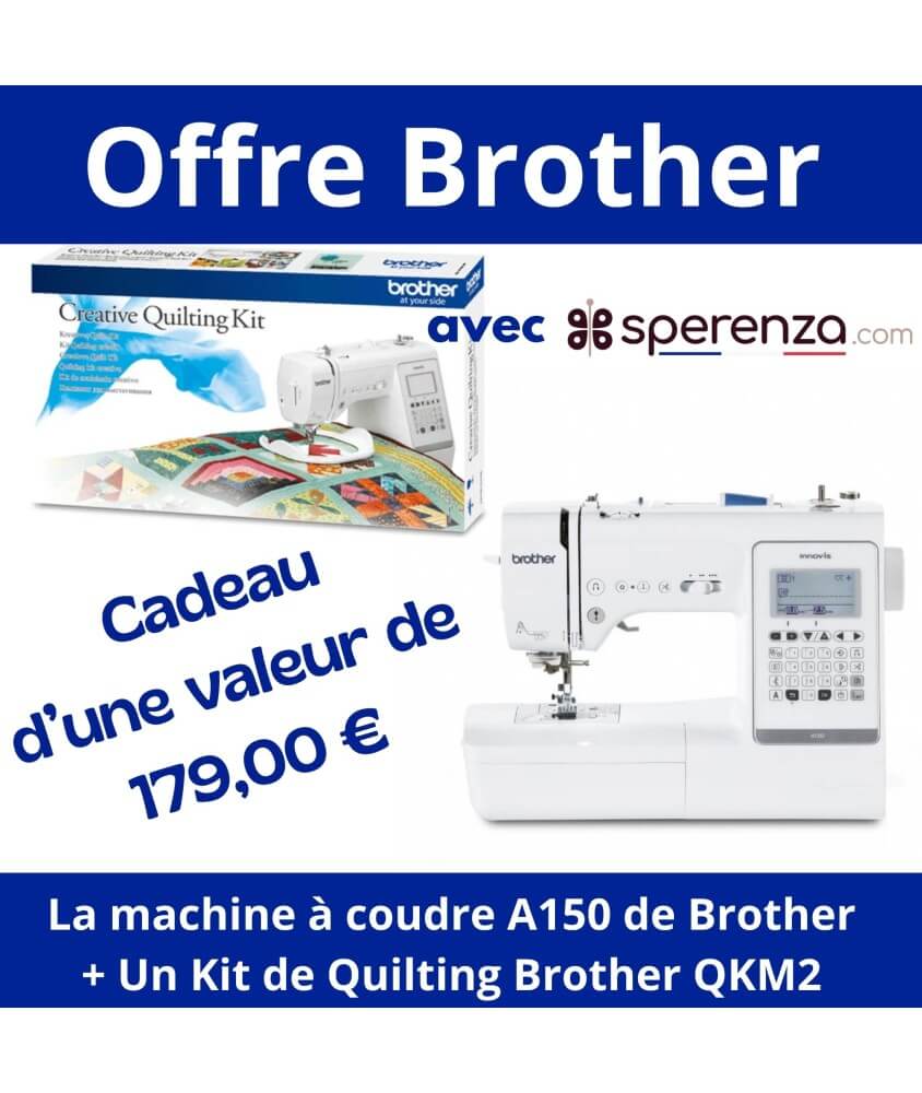 Offre exclusive Brother et sperenza promo pack solde promotion affaire exceptionnelle A150 Machine à coudre