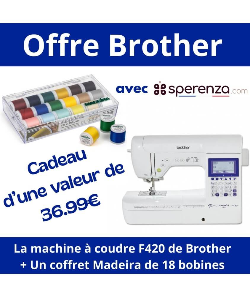 Machine à Coudre Innov-is F420 - Brother promo promotion solde remise solde Machine à Coudre Innov-is F420 - Brother promo promotion solde remise solde