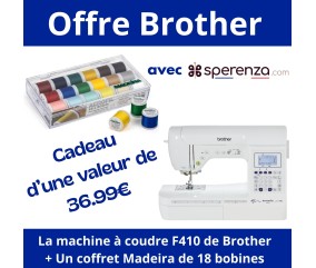 Machine à coudre Innov-is F410 - Brother promo promotion solde remise exceptionnel affaire pack