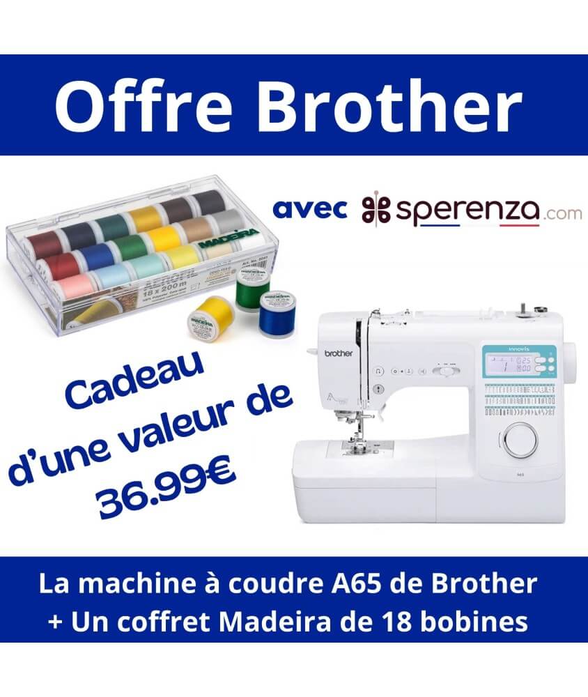 Machine à coudre Innov-is a65 - Brother promo promotion solde remise exceptionnel affaire pack