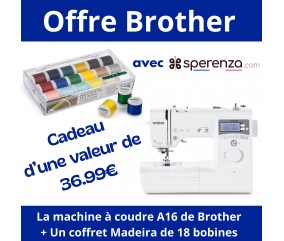 Machine à coudre Innov-is A16 - Brother promo promotion solde remise exceptionnel affaire pack