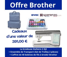 Machine à Coudre et Broder Stellaire 2 XJ2 grosse promotion solde pack remise réduction