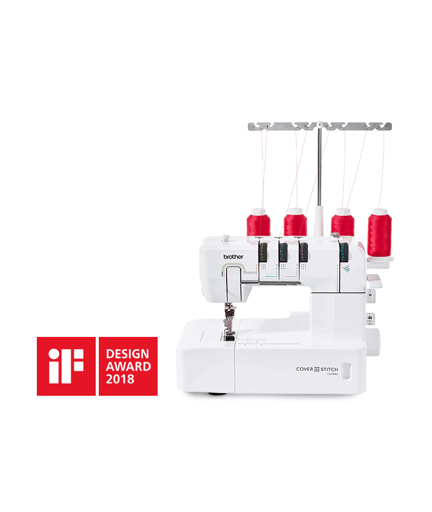 Recouvreuse CV3440 - Brother - Garantie 5 ans - La perfection des finitions pour vos projets de couture