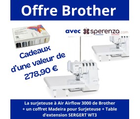 Surjeteuse à air Airflow 3000 - Brother Offre promotion exceptionnel affaire solde