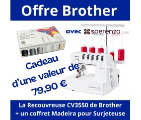 Recouvreuse CV3550 - Brother - Garantie 5 ans - couture Offre promo promotion solde exceptionnel cadeau