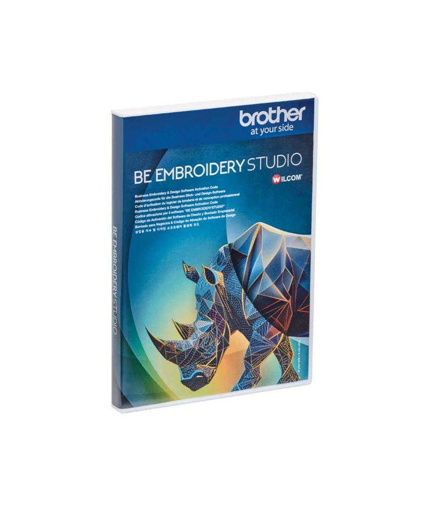 Logiciel EmbroideryStudio BE1 - Brother  la numérisation de broderie haut de gamme, avec CorelDRAW et 228 polices pro