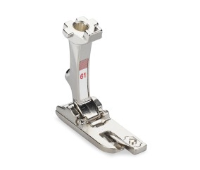 Pied ourleur point ZigZag 2 mm N°61 pour machine électronique - 2 mm - Bernina