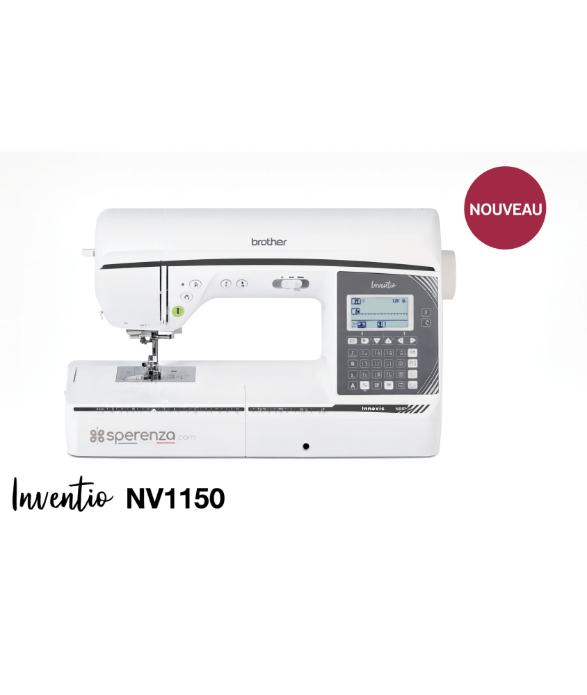 Machine à coudre Innov-is NV1150 - Brother - La nouvelle référence polyvalente, confortable et précise - Garantie 5 ans Machine à coudre Innov-is NV1150 - Brother - La nouvelle référence polyvalente, confortable et précise - Garantie 5 ans