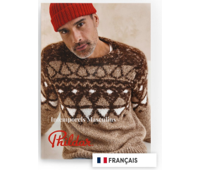 Catalogue Phildar n°264 – Intemporels masculins.