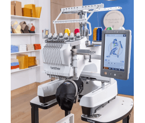 Machine à Broder Semi-Professionnelle Brother PR1060W - Machine à broder 10 aiguilles - Garantie 5 ans