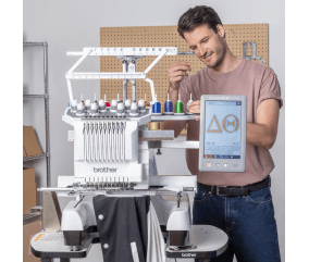 Machine à Broder Semi-Professionnelle Brother PR1060W - Machine à broder 10 aiguilles - Garantie 5 ans