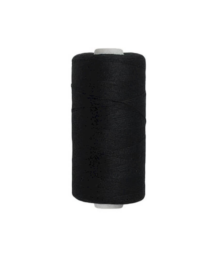 Bobine de fil pas cher tous tissus 500 m Noir