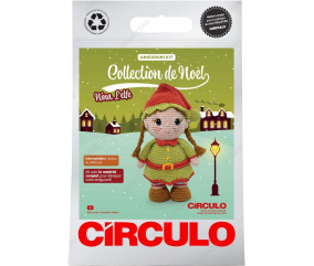 Kit Amigurumi de Noël -  Nina l'Elfe - Circulo