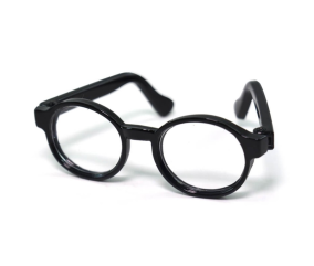 Lunettes Rondes pour Amigurumi / Poupée -  6,5 x 2,5 cm - Circulo