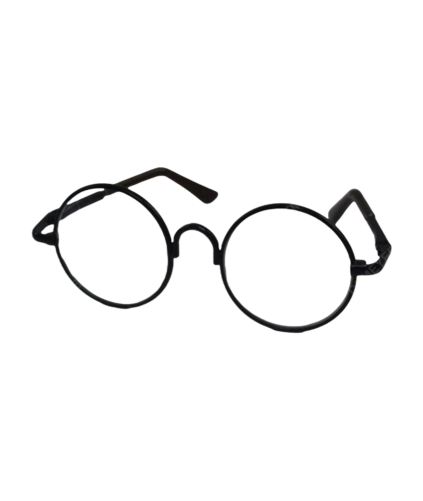 Lunettes Rondes pour Amigurumi / Poupée - 8,5 x 3,5 cm - Circulo