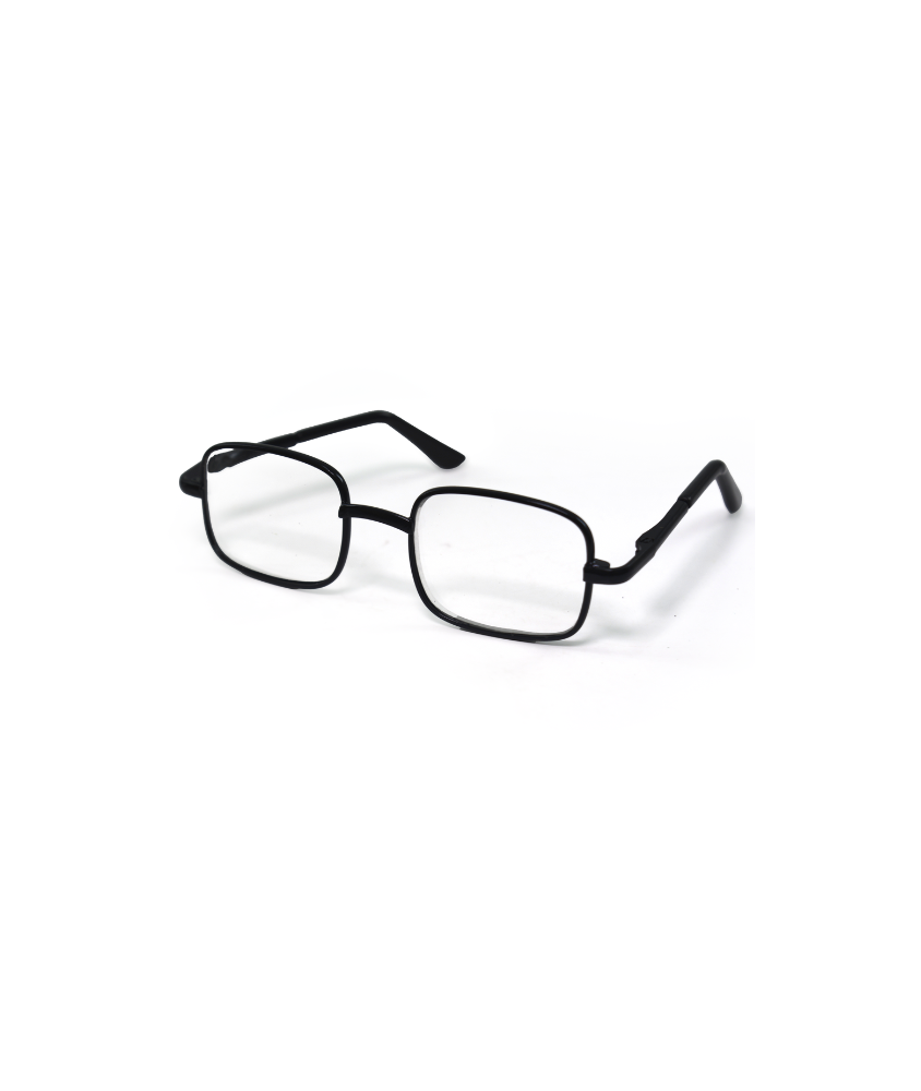 Lunettes rectangulaires pour Amigurumi / Poupée - 8,5 x 2,5 cm - Circulo