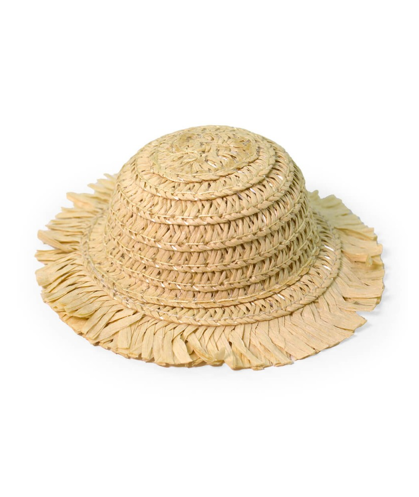 Chapeau de Paille Rustique pour Amigurumi - Ø 9,5 cm - Circulo