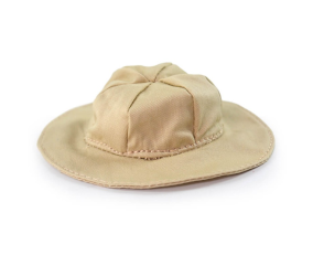 Chapeau en Tissu Beige pour Amigurumi / Poupée - Ø 8 cm - Circulo