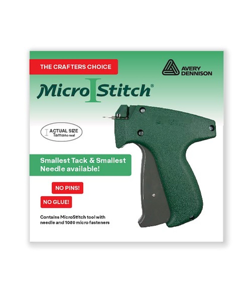 Kit pistolet à bâtir avec agrafes MicroStitch - Avery Dennison