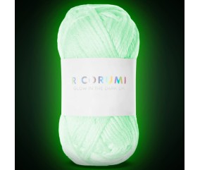 Pelote coton phosphorescent pour Amigurumi RICORUMI Glow in the Dark 25 gr - Rico Design sperenza