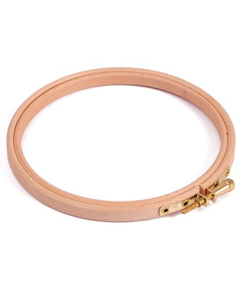 Tambour à broder (ou cercle) en bois Ø 10 cm à 25 cm - Milward