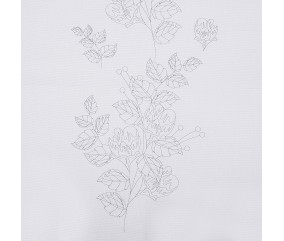 Kit de chemin de table à broder - Baies florales - 40 x 100 cm - Trimits
