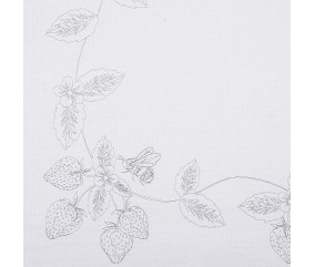 Kit de chemin de table à broder - Fraises - 40 x 100 cm - Trimits