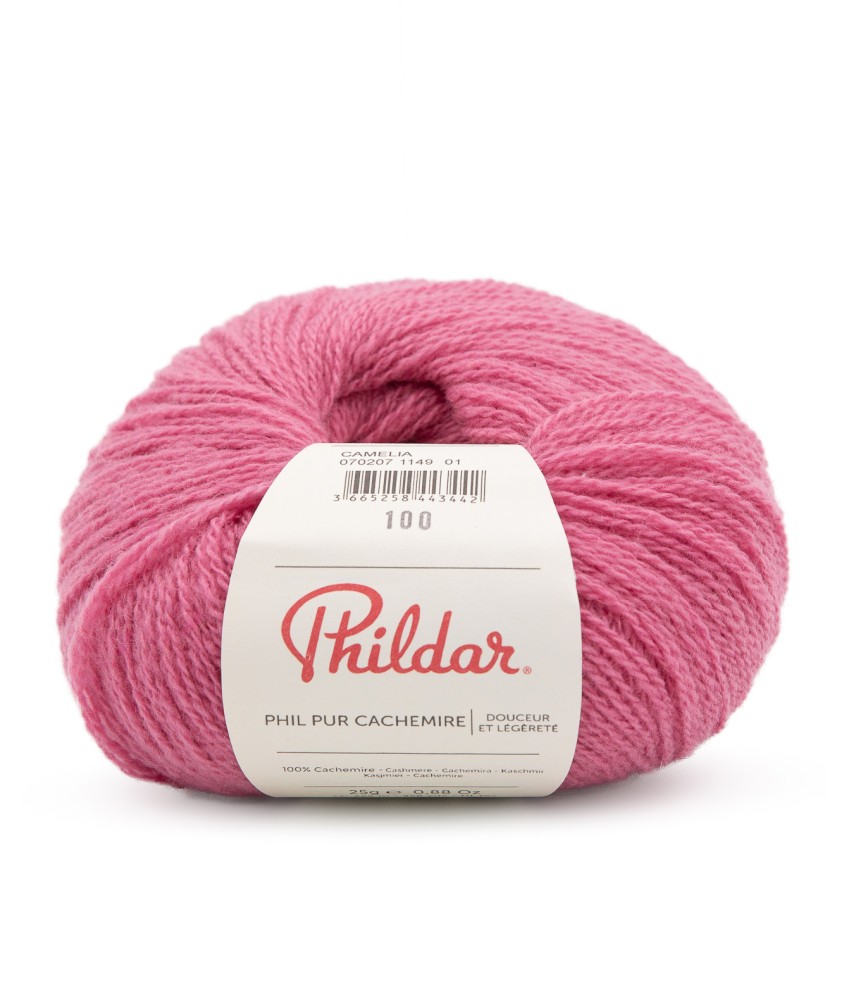 Pelote exceptionnelle Phil Pure Cachemire à tricoter - 25 GR - Phildar Pelote exceptionnelle Phil Pure Cachemire à tricoter - 25 GR - Phildar