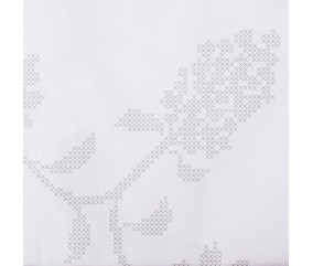 Kit de nappe au point de croix - Hortensia - 80 x 80 cm - Trimits