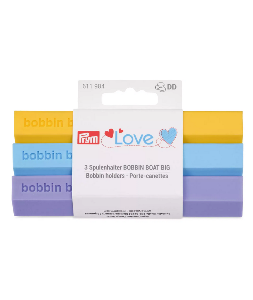 Lot de 3 Porte-Canettes pour canettes Bernina - Prym Love – L’Indispensable pour un Rangement Parfait