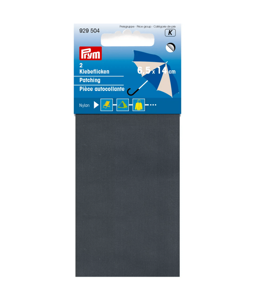 Pièce autocollante, nylon, 2 pièces, 6,5 x 14 cm - Prym