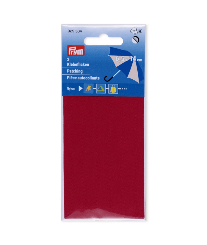 Pièce autocollante, nylon, 2 pièces, 6,5 x 14 cm - Prym