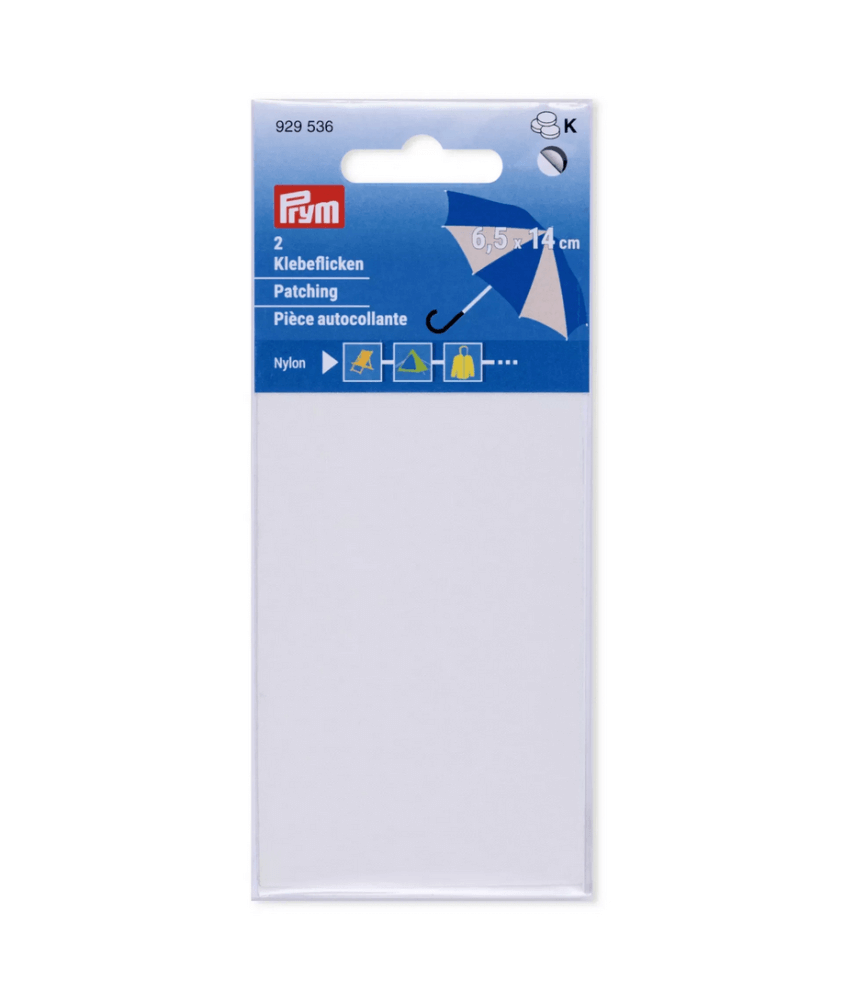 Pièce autocollante, nylon, 2 pièces, 6,5 x 14 cm - Prym