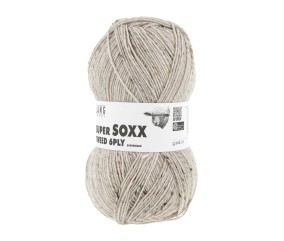 Pelote à tricoter SUPER SOXX TWEED 6 fils - 150 Gr - Lang Yarns : La laine robuste, chaude et élégante