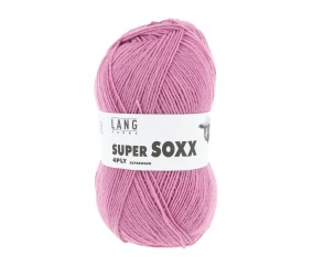 Pelote à tricoter SUPER SOXX 4 fils - 100 Gr - Lang Yarns - La laine à chaussettes incontournable
