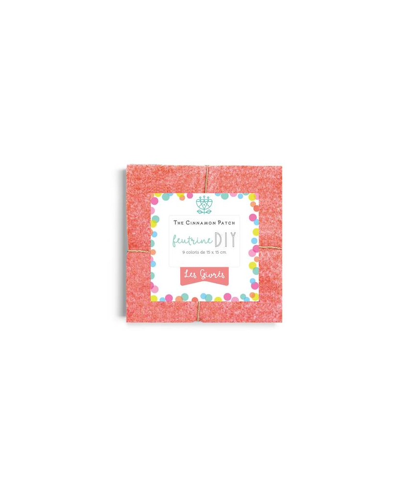 PACK C'EST LA FETE-LES GIVRES- 9 COLORIS FEUTRINE 15x15cm EN CAMAIEUX PACK C'EST LA FETE-LES GIVRES- 9 COLORIS FEUTRINE 15x15cm EN CAMAIEUX