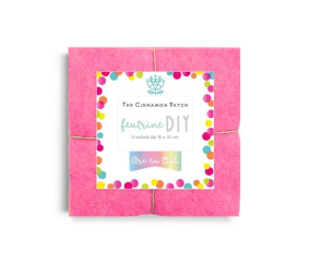 PACK ARC-EN-CIEL 9 COLORIS DE FEUTRINE 15x15cm EN CAMAIEUX