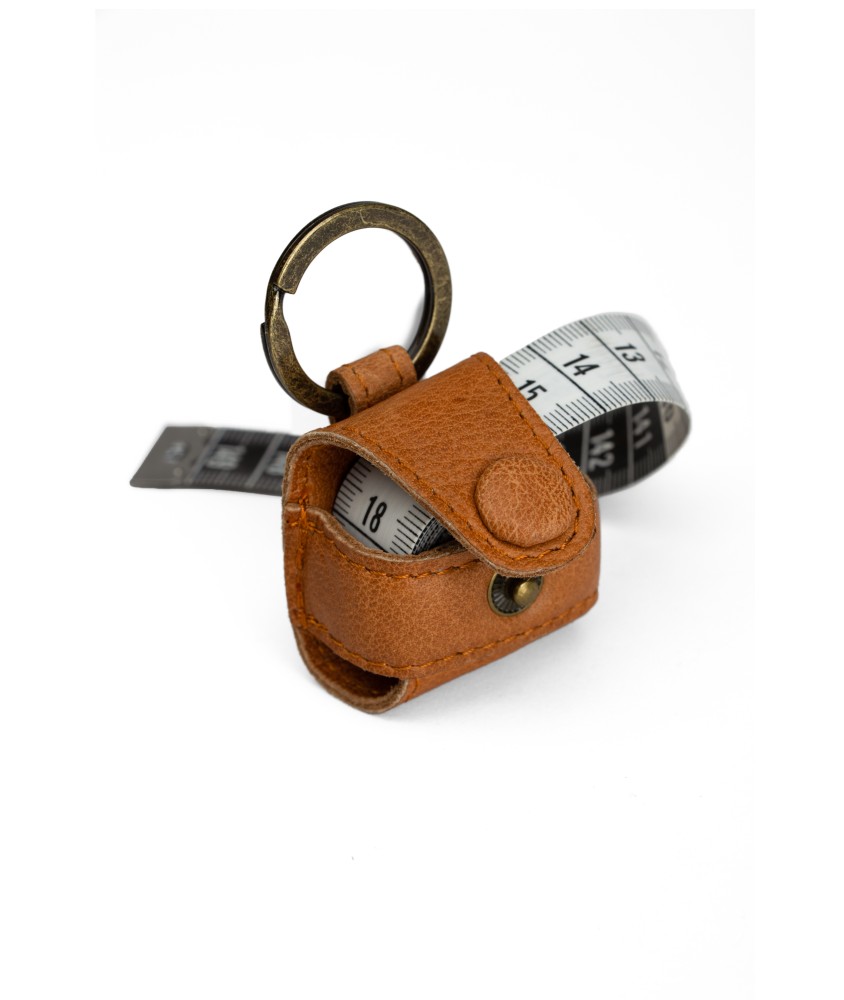 ETUI EN CUIR POUR MÈTRE RUBAN MUUD - MALMÖ - WHISKY