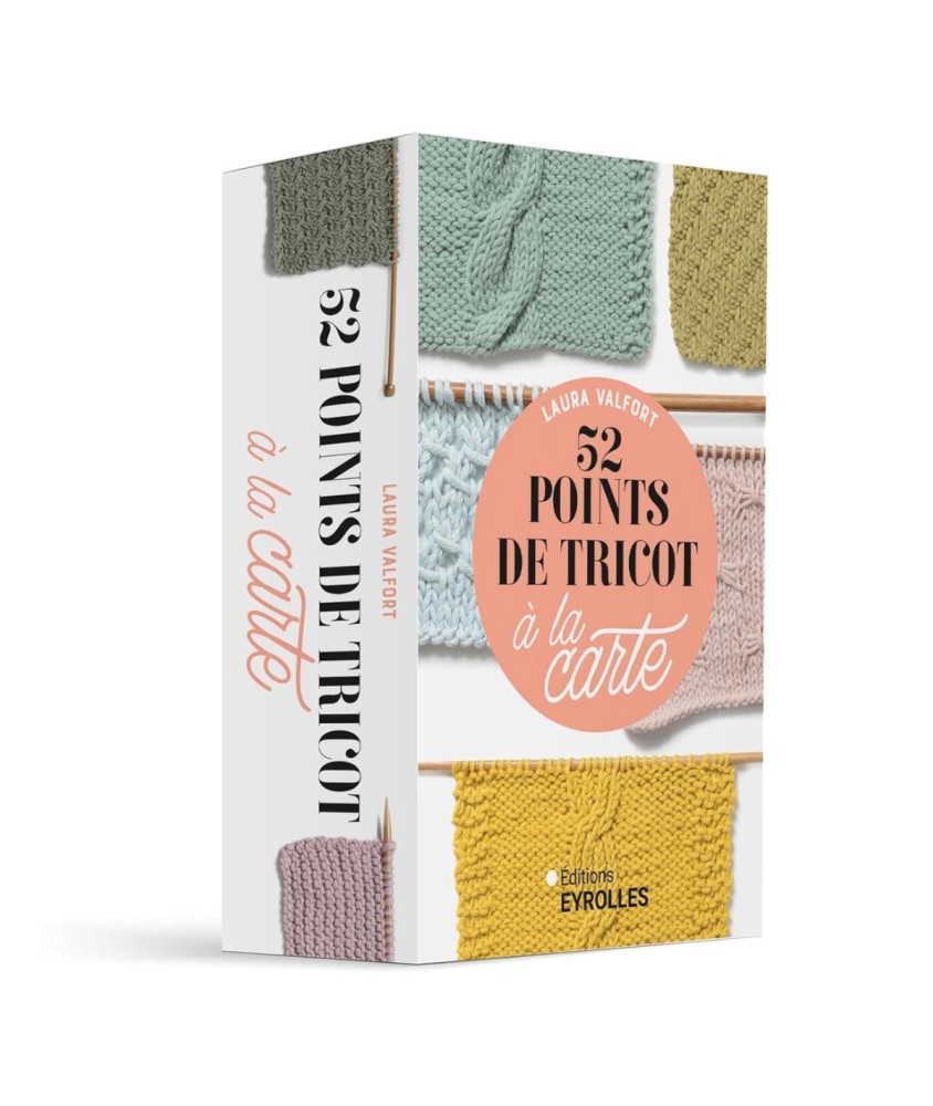 COFFRET 52 POINTS DE TRICOT A LA CARTE