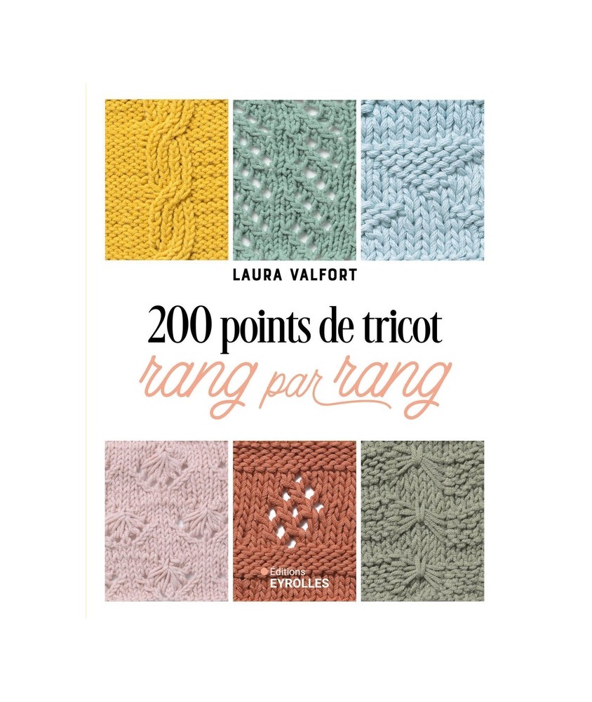 200 POINTS DE TRICOT RANG PAR RANG